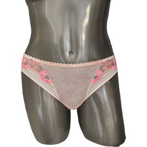 Prima Donna - Madam Butterfly - glossy pink - roze - Slip - Maat 44 / XL