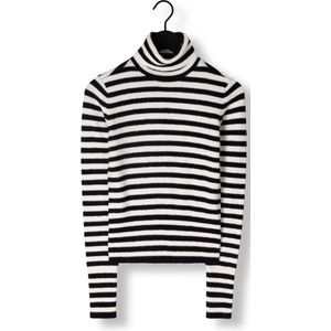 Catwalk Junkie Kn Namara Stripe Truien & vesten Dames - Sweater - Hoodie - Vest- Zwart - Maat 36