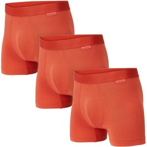 Undiemeister Boxershort Heren - Canyon Dust (Oranje) - 3-Pack - Mellowood Tencel - Ademend, Anti-Bacterieel & Naadloos Ondergoed - Premium Onderbroeken Heren - Maat XXL