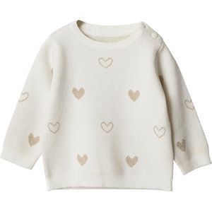 Vertbaudet - Jacquardtrui - Ivoor - Babymeisje