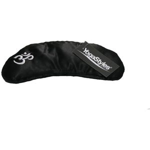 Yoga Styles OHM-Ovaal oogkussen Zwart