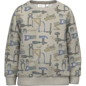 Name it Jongens Beige Sweater Gereedschap Bette Peyote Melange - 86