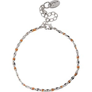 Jozemiek ONE DAY Charity Armband Plated  14K Witgoud - Oranje