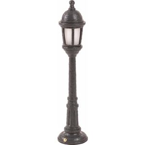 Seletti Street Lamp Tafellamp LED Oplaadbaar Grijs