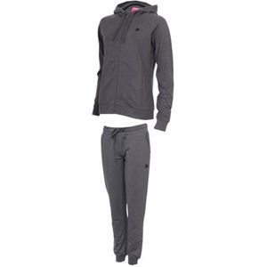 Donnay - Joggingsuit Ilse - Joggingpak - Dames - Charcoal-marl (037) - maat S