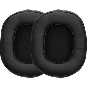 kwmobile 2x oorkussens geschikt voor Razer BlackShark V2 X - Earpads voor koptelefoon in zwart