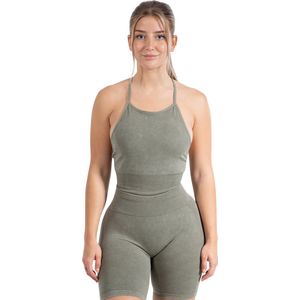 Smilodox - Vera Batik - Sportbeha - Mouwloos - Met Uitneembare Cups