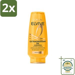L'Oréal Elvive Extraordinary Oil Conditioner 200 ml - Voordeelverpakking - 2 stuks - Droog haar - Haar verzorging