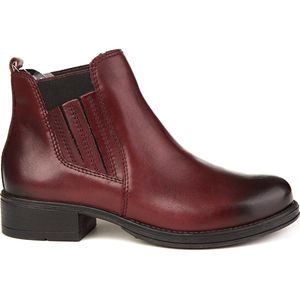 Marco Tozzi - ZLN 0530 - Knielaarzen - Bourgondië - Echt Leer