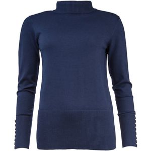 NED Trui Belna Ls Rmb Brei 25w1 U106 31 303 Marine Dames Maat - S
