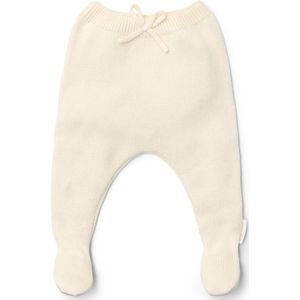 Gebreide Broek - Off White - Ribbroeken