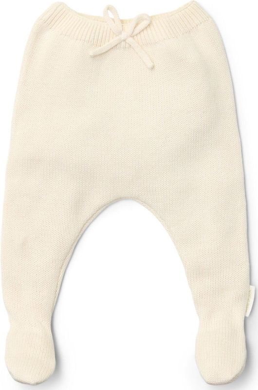 Gebreide Broek - Off White - Ribbroeken
