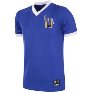 COPA - Maradona X COPA Argentina 1986 Away Retro Voetbal Shirt - XXL - Blauw