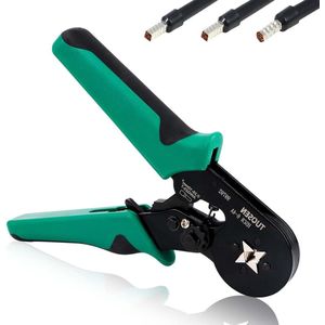 Krimptang adereindhulstang tang adereindhulzen 025-10 mm² vierkante krimptang set - doe-het-zelvers professionele tang - thuisgebruik - krimptang .