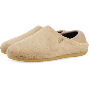 Hot Potatoes - 67844B - Pantoffel - Beige - Textiel - Zachte Binnenzool