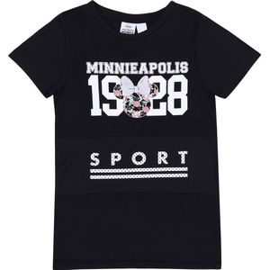 Zwart Minnie Mouse T-shirt/t-shirt DISNEY
