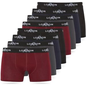 Comfortabele Hipsters voor Mannen - Boxershorts in Blauw - Verpakt per 4 of 8 Stuks, XXL