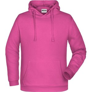 James And Nicholson Heren Basis Hoodie (Roze)