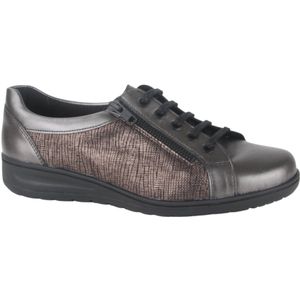 Solidus - 29001 Kate - Veterschoenen - Nappa Leer - Zwart