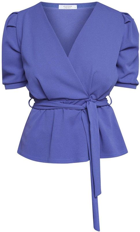 SisterS point - T-shirt - Blue Indigo - Dames