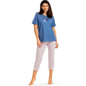 Dames Pyjama 'Starfish Blue'
