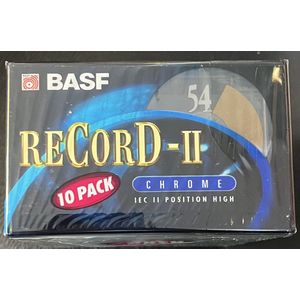 BASF record-II Chrome - 10 pack