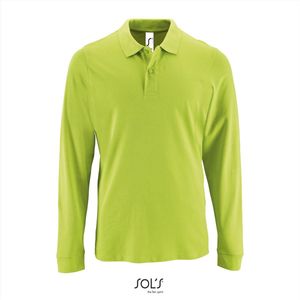 SOL'S Men´s Long-Sleeve Piqué Polo Shirt Perfect L02087 - Apple Green - M