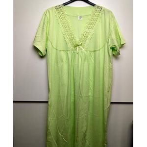 Nachthemd Nynke korte mouwen groen XL/XXL