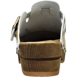 Sanita Damen Clog Wood-Krisla Open 478005 Gold-41