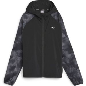 Puma Run Favorite Aop Jasje Zwart M Vrouw