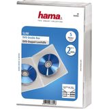 Hama 04783892 Dvd Slim Box - 5 stuks / Transparant