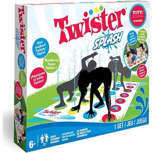 Twister Splash - Sproeimat - Zomer Twister - Ieder rondje sproeit water 170 cm x 120 cm