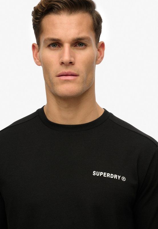 Superdry - Tech Relaxed T-shirt - Katoen - Korte Mouwen