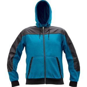 Cerva Cremorne Hooded vest petrol blue maat S