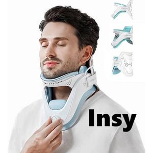 Nek cervicale tractie apparaat, Neck brace, verstelbaar nekbrace, nek brace,nekkraag, cervicale Nek Tractie corrector, brace, neck support, kussen, nek beugel, nek spalk, nek pad protector, nekpijn, Orthopedische Nekbrace, Neksteun, Nekkraag .