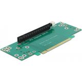 Delock - Riser Card - PCI Express x16 to x16 - Slot hoogte 53.9 mm