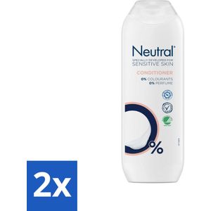 Neutral - Conditioner - Gevoelige Hoofdhuid - 0% Parfum & Kleurstof - 250 ml - Voordeelverpakking - 2 stuks