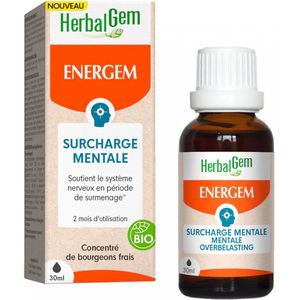 HerbalGem Energem Mental Overload Organic 30 ml
