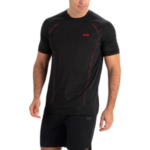 Sjeng Sports Torres Tee - Fitness shirt - Zwart - Heren