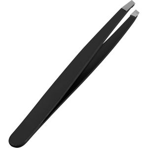 Professionele Schuine Pincet voor Gezichtshaar - Roestvrijstalen Precisie Pincet voor Dames en Heren