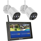 SecuFirst - CWL401W2 - Beveiligingssysteem - 7 Inch - Draadloos - Inclusief 32GB Micro SD Kaart