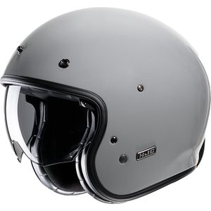 Hjc V31 Grey N. Grey Open Face Helmets M - Maat M - Helm