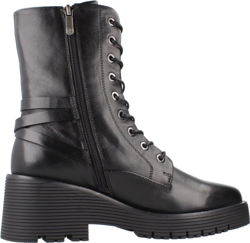 Regarde Le Ciel - Sadhy - Veterboot - Zwart - Leer