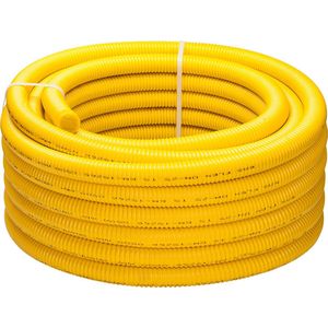 Klea Inox Flexibele Meerlagen Gasleiding Met Mantel DN15x15M Geel