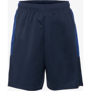 Dutchy kinder voetbalshort blauw - Maat 158/164