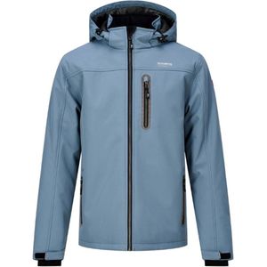 Nordberg - Jas Nick ice blue padded softshell winterjas - Maat M