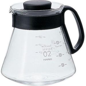 Hario - V60-02 - Koffiekan - Transparant - Hittebestendig Glas