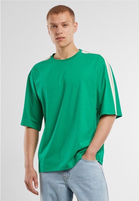 Urban Classics - Tennis Core Heren T-shirt - S - Groen