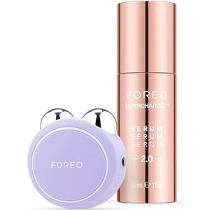 FOREO - BEAR mini - Microstroom Facial Toning Apparaat - Lavender - Serum 30 ml