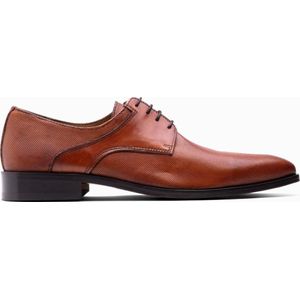 Paulo Bellini Albano Heren Geklede Veterschoenen Cognac